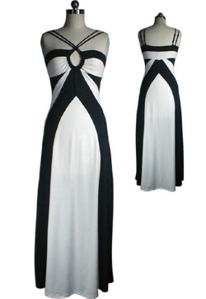 Photos of black and white - Black and white frock.jpg